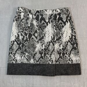 NWT Hugo Boss Vaneki Snakeskin Jacquard Skirt Size US 12 $385
